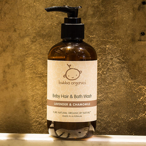 LAVENDER & CHAMOMILE BABY HAIR & BATH WASH 250ML