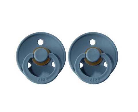 BIBS Colour- Size One | Petrol 2 pack