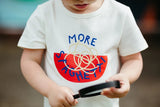 More Spaghetti Tee- white