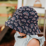 Girls Toddler Bucket Hat Rainbow Print SS21