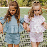 Posy Pink Frilly Shorts