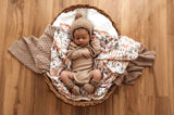 Fawn Merino Wool Bonnet & Booties