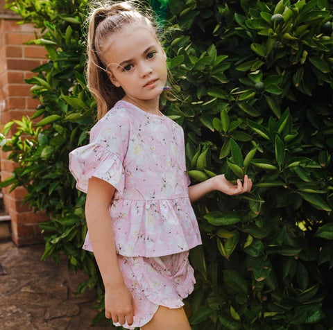 Posy Pink Frilly Shorts