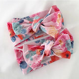 Poppy Pink Bow Knot Headband