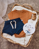 Chestnut Short Sleeve Bodysuit