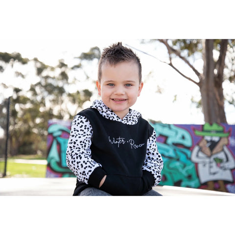 Wild Leopard Hoodie- Kids