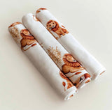 Lion Organic Wash Cloths - 3 Pack