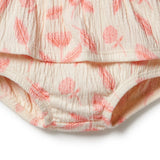 Billie Fleur Crinkle Cotton Ruffle Nappy Pant SS21