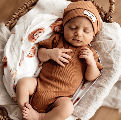 Chestnut Short Sleeve Bodysuit