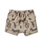 Azzad Organic Tie Front Short- organic slub cotton SS21