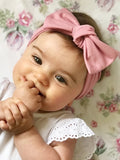 Rose Bow Knot Headband
