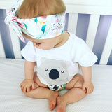 SUMMER FLORAL PRINT TOP KNOT HEADBAND