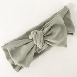 Sage Bow Knot Headband