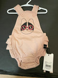 Flower Frenchie Playsuit- Rose Dust