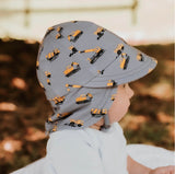 Boys Legionnaire Hat Machinery Print SS21