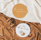 Roar | Baby Jersey Wrap & Beanie Set