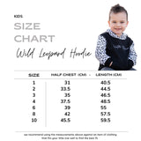 Wild Leopard Hoodie- Kids