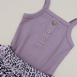 Lilac Rib Singlet Bodysuit SS21