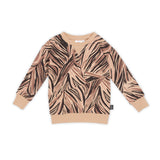 Animalistic Panel Sweater