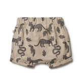 Azzad Organic Tie Front Short- organic slub cotton SS21