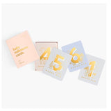 Baby Milestone Cards- Cream
