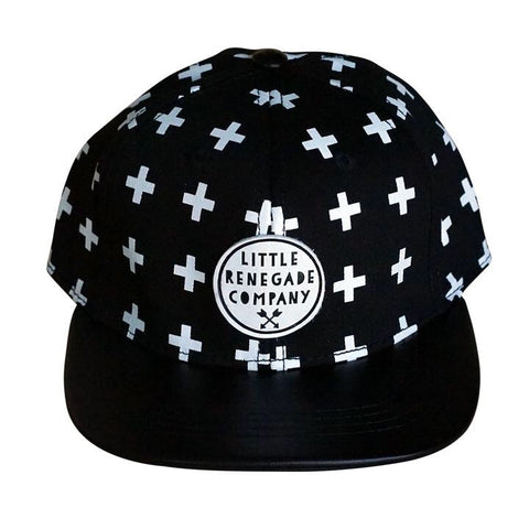 Cross Print Cap
