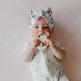 Mulberry Rose Bow Knot Headband