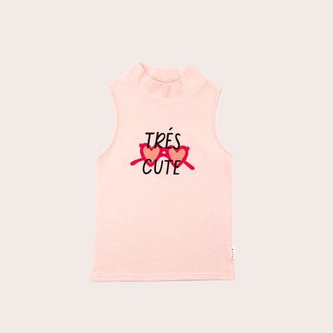 Très Cute Mock Neck Singlet- Fresco SS21