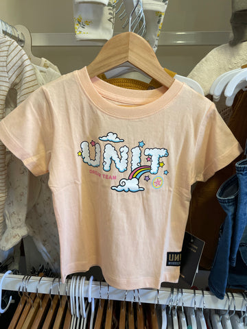 Dream Team Kids Tee- Peach