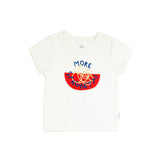 More Spaghetti Tee- white