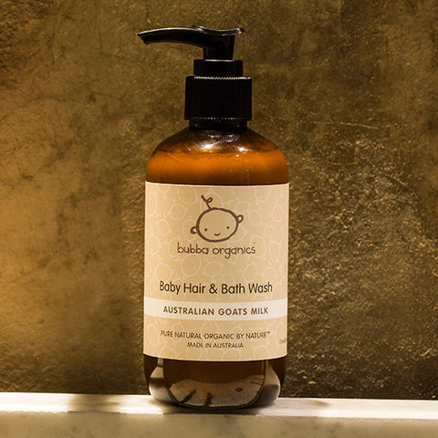 AUSTRALIAN GOATS MILK BABY HAIR & BATH WASH 250ML