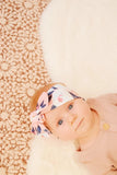 Peony Rose  Bow Knot Headband