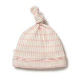 Pink Lemonade Organic Stripe Rib knot Hay SS21