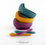 Velvet Winter Limited Edition Silicone Bowl & Spoon set