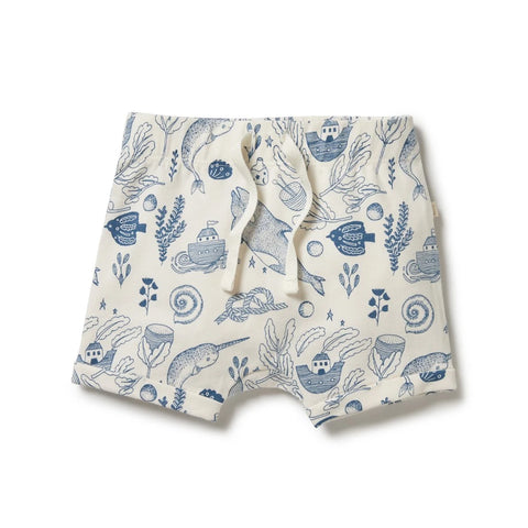 7 Seas Organic Cotton Tie Front Short SS21
