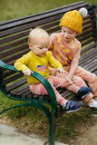 Supercat Long Sleeve Bodysuit- Mustard
