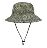 Boys Kids Beach Hat Bucket UPF50+ Tropic Print SS21
