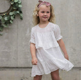 Christmas Pearl Tiered Ruffle Dress SS21
