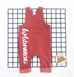 Rust Reversible Romper