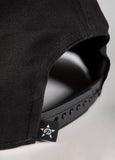UNIT CLATE FLAT PEAK MENS SNAPBACK- BLACK
