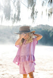 Lilac Curved Shorts SS21