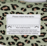 Boys Kids Bucket Hat Leopard Print SS21