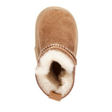 Platinum Baby Bootie- Chestnut