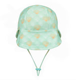 Girls Beach Legionnaire Hat UPF50+ Seashell Print SS21