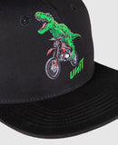 UNIT T-REX YOUTH TRUCKER- BLACK