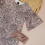 Leopardess Puff Dress SS21