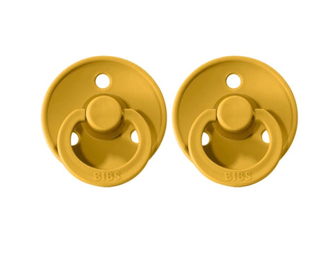 BIBS Colour- Size Two | Mustard 2pack