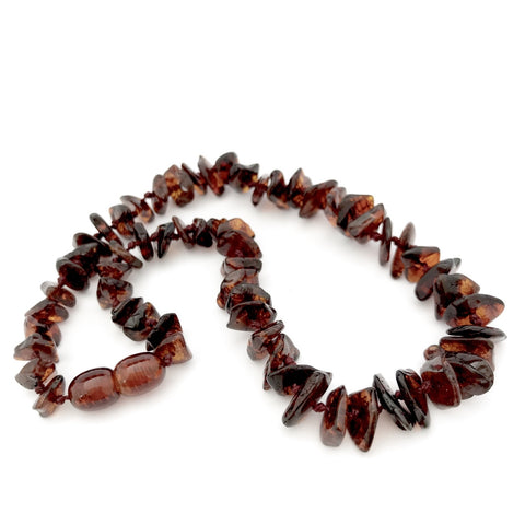 Baltic Amber Chip Style Necklace