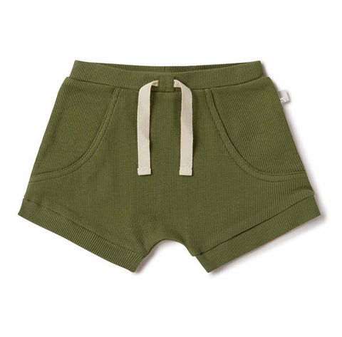 Olive Organic Shorts SS22