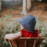 Girls Toddler Bucket Hat Hearts Print